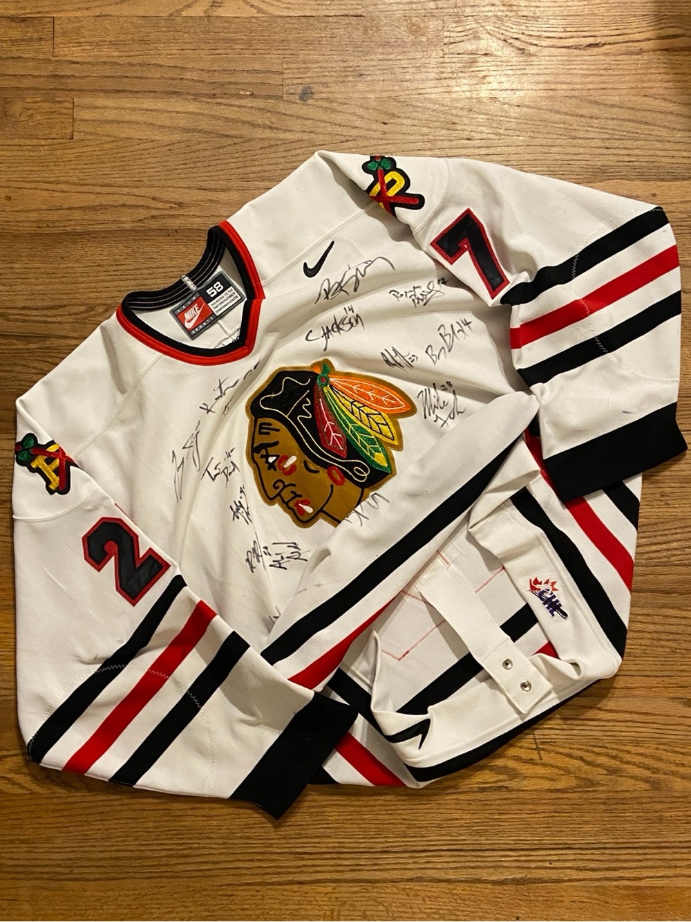 Vintage Game Worn And Signed Portland Winterhawks Ryan Kehrig Nike Hockey Jersey